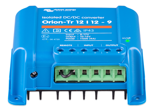 ORION-TR 12V TO 12V-9A (110W) ISOLATED DC-DC CONVERTER