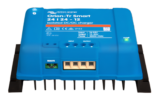 ORION-TR SMART 24V TO 24V-12A (280W) ISOLATED DC-DC CHARGER