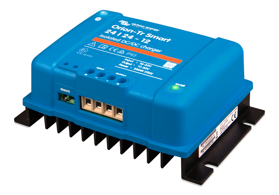 ORION-TR SMART 24V TO 24V-12A (280W) ISOLATED DC-DC CHARGER