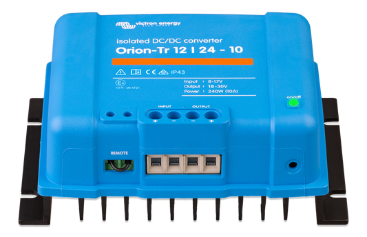 ORION-TR 12V TO 24V-10A (240W) ISOLATED DC-DC CONVERTER