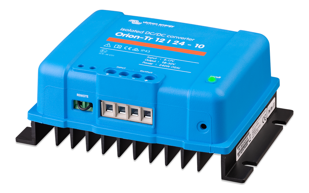 ORION-TR 12V TO 24V-10A (240W) ISOLATED DC-DC CONVERTER