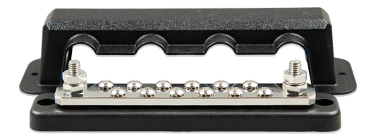 BUSBAR 250A 2P WITH 12 SCREWS +COVER