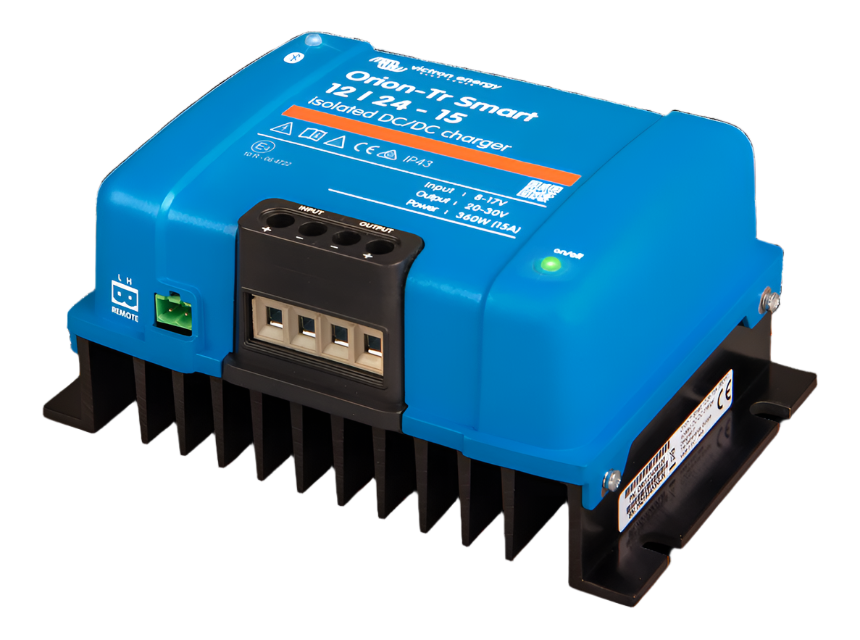 ORION-TR SMART 12V TO 24V-15A (360W) ISOLATED DC-DC CHARGER