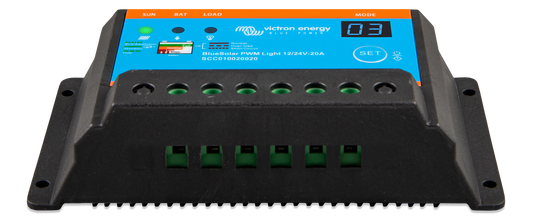 BLUESOLAR PWM-LIGHT CHARGE CONTROLLER 12/24V-20A