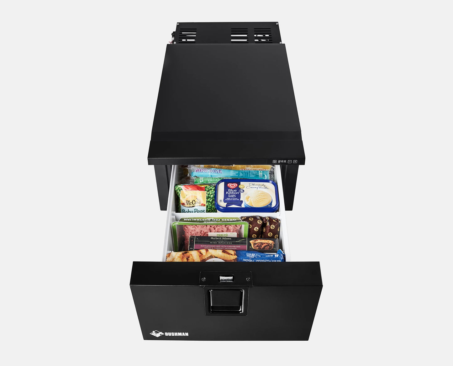 BUSHMAN 12V/24V 30L HEAVY DUTY SERIES DRAWER FRIDGE