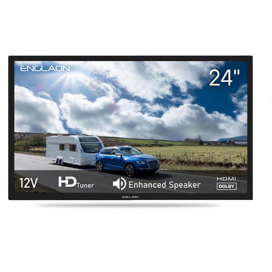 24" 12V HD LED TV FOR CARAVANS