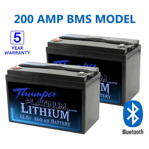 Platinum Lithium 160Ah LiFePO4 Bluetooth Battery