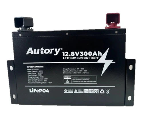 AUTORY 300AH LIFEPO4 BATTERY TWINPACK
