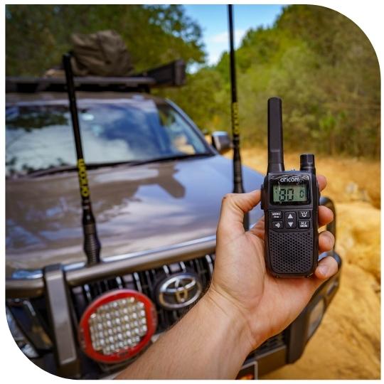 UHF2200 2W Handheld UHF CB Radio | USB Rechargeable