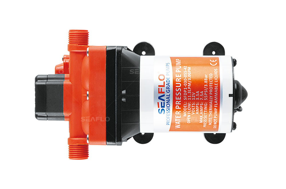 42 Series 12V Fresh Water Pump | 11.3LPM 55PSI