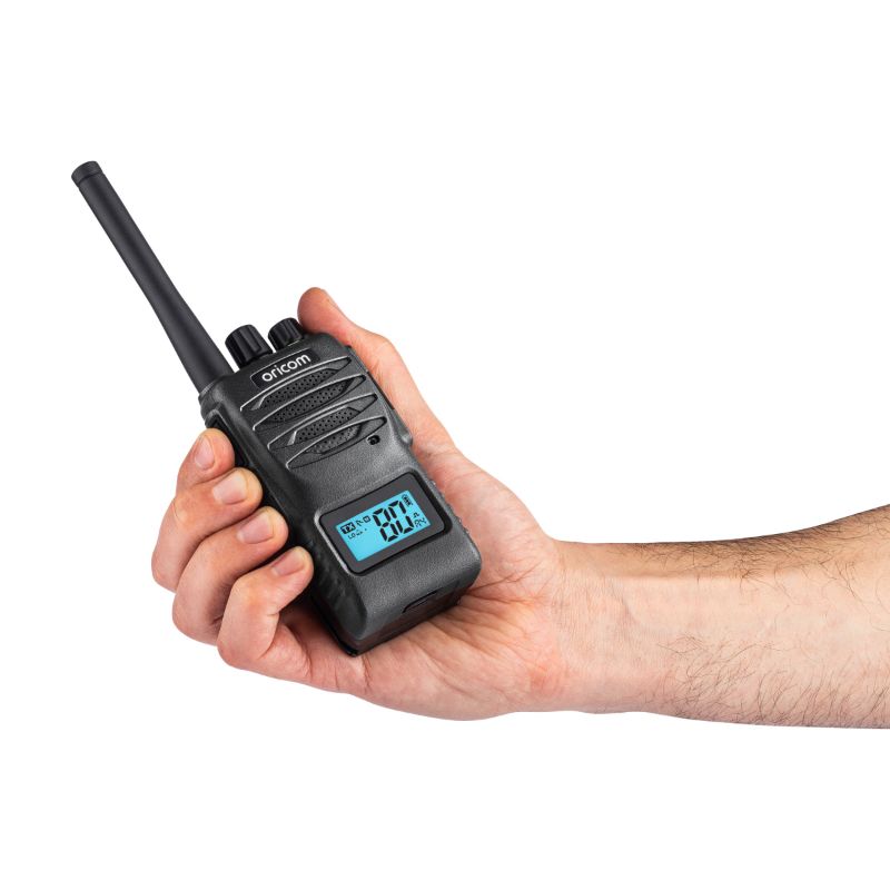 UHF5400BK 5 WATT HANDHELD UHF CB RADIO WITH SPEAKER MICRPHONE