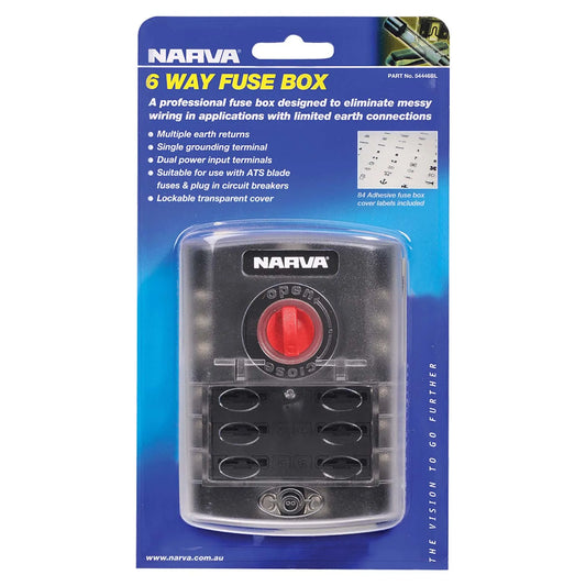 6-WAY STANDARD ATS BLADE FUSE BLOCK