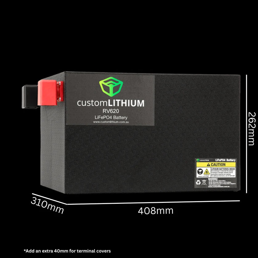 Caravan & RV 620Ah LiFePO4 Battery | 380A BMS