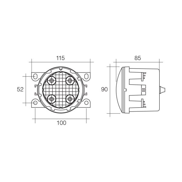 L.E.D Daytime Running Lamp Kit