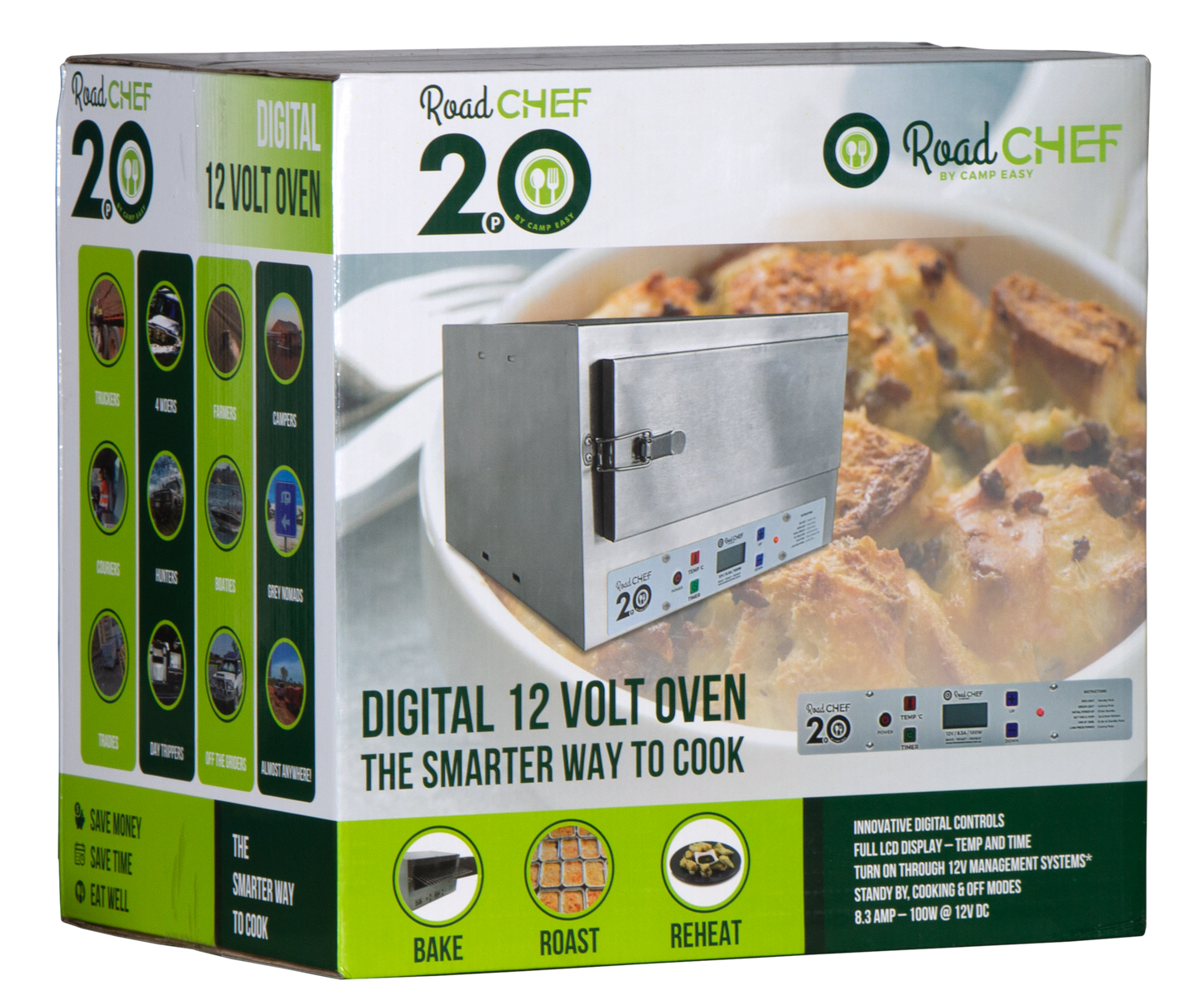 Digital 12V Oven 2.0 | Smart Caravan & 4WD Oven