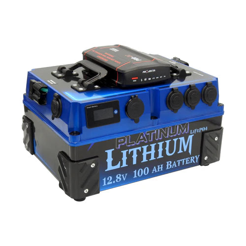 100Ah Lithium LiFePO4 Projecta DC-DC Battery Pack With Bluetooth