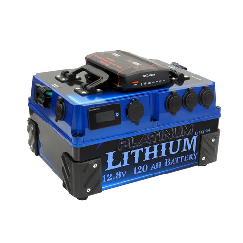 120Ah Lithium LiFePO4 Projecta DC-DC Battery Pack With Bluetooth