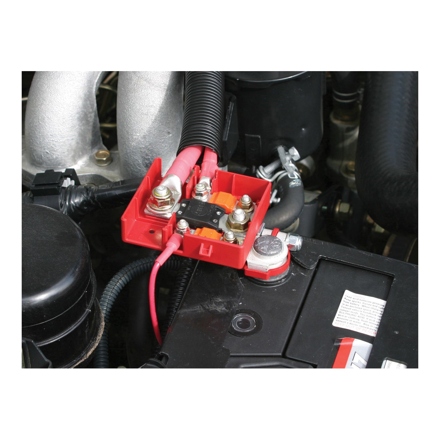 FUSED BATTERY DISTRIBUTION TERMINAL