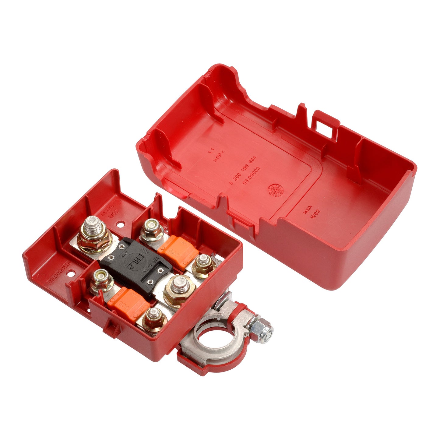 FUSED BATTERY DISTRIBUTION TERMINAL