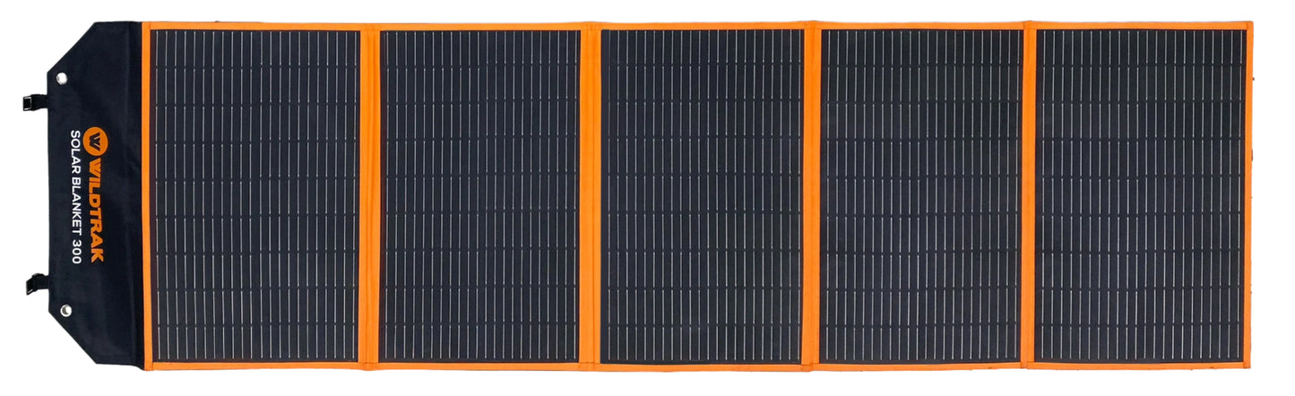 300W FOLDING SOLAR BLANKET WITH STAND