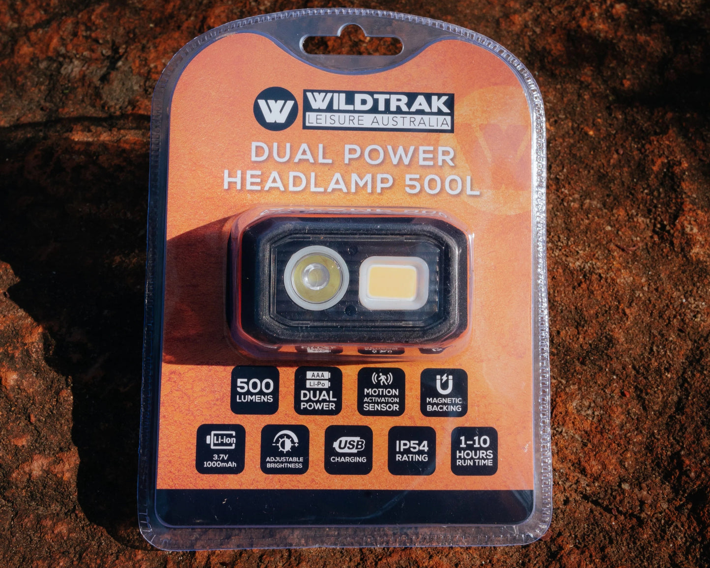 HEADLAMP 500 SENSOR DUAL POWER RECHARGEABLE