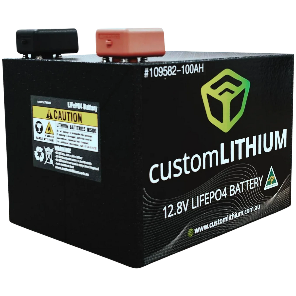 Compact 100Ah LiFePO4 Battery | 180A BMS