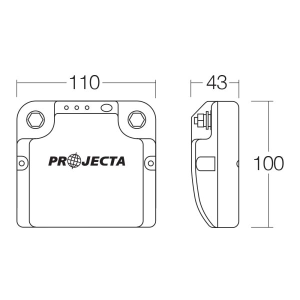PROJECTA 12V 100A ELECTRONIC ISOLATOR KIT