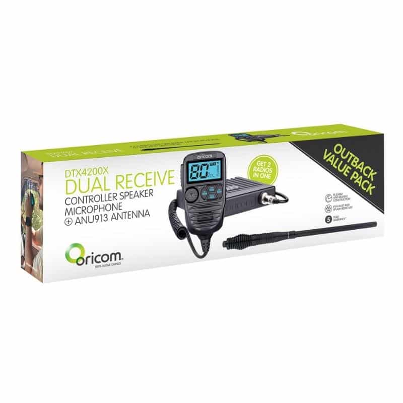 DTX4200X4PK Dual Receive UHF Outback Pack | 3dBi Antenna