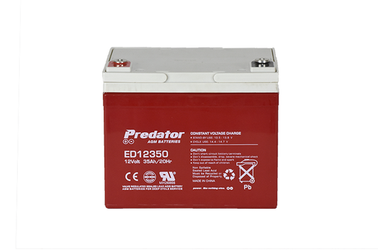 PREDATOR 12V 35AH DEEP CYCLE AGM BATTERY