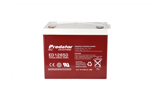 PREDATOR 12V 85AH DEEP CYCLE AGM BATTERY