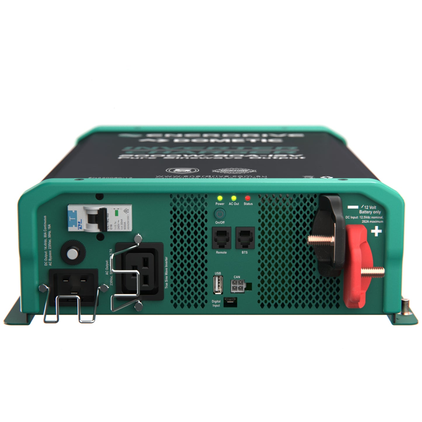 2000W/80A 12V INVERTER CHARGER