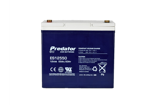 PREDATOR 12V 55AH MULTI-PURPOSE AGM BATTERY