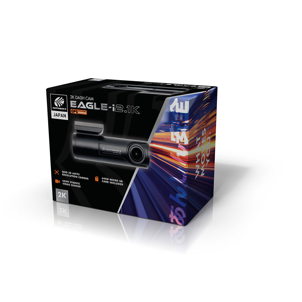 EAGLE-i2.1K 2K WI-FI GPS DVR DASHCAM