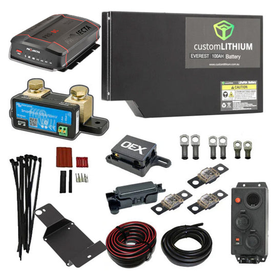 FORD NEXT GEN EVEREST BEHIND SEAT DUAL BATTERY COMPLETE PACKAGE