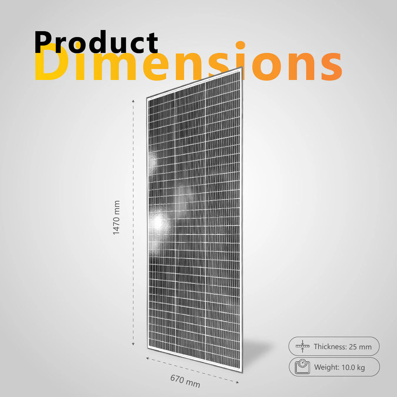 220W FUSION FIXED SOLAR PANEL
