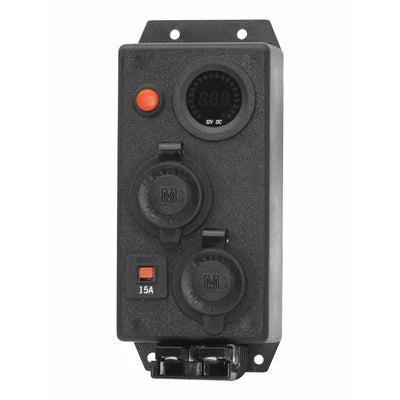 12V/24V Volt Control Box - 2x Merit 1x 50A Anderson