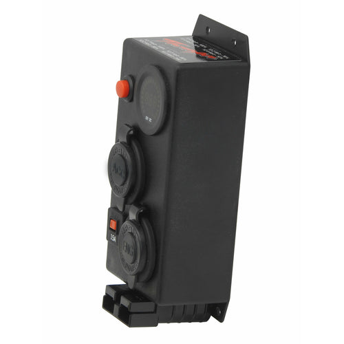 12V/24V VOLT CONTROL BOX - 1X ACCESSORY SOCKET 1X ENGEL 1X 50A ANDERSON