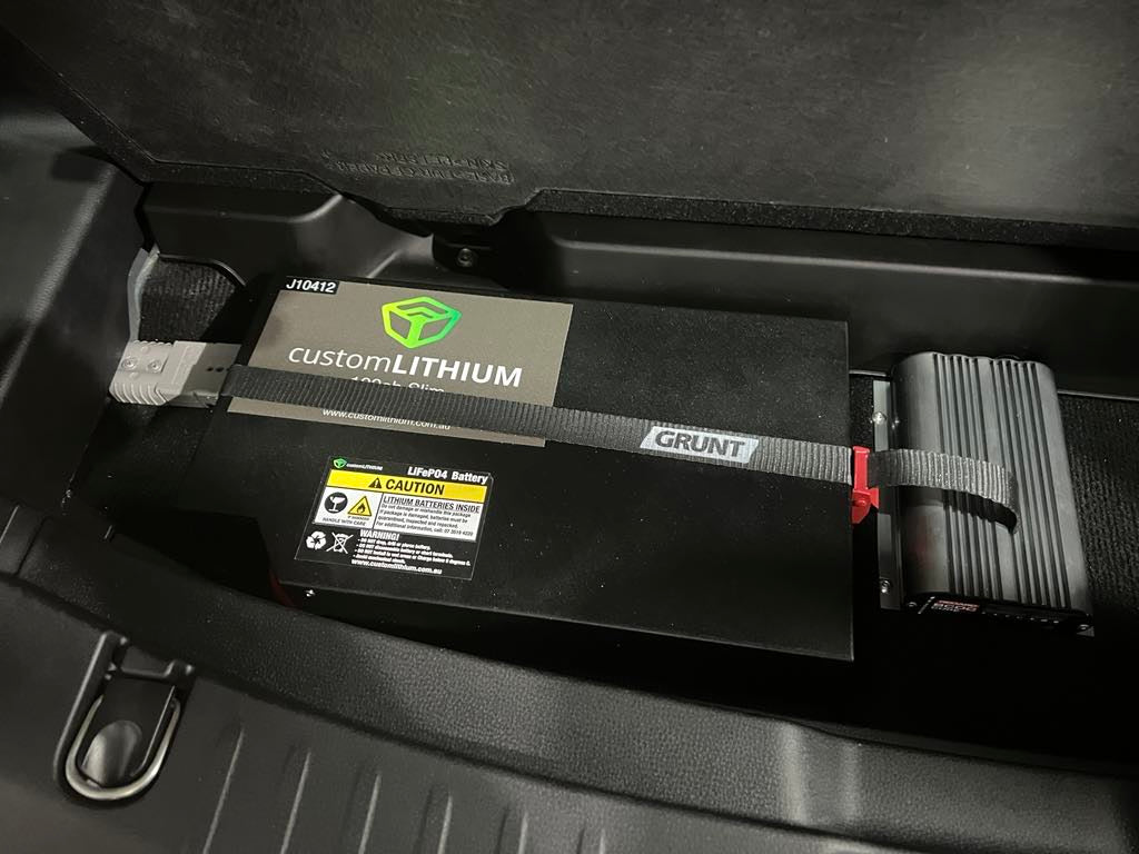 Isuzu MUX Dual Battery (2022+)