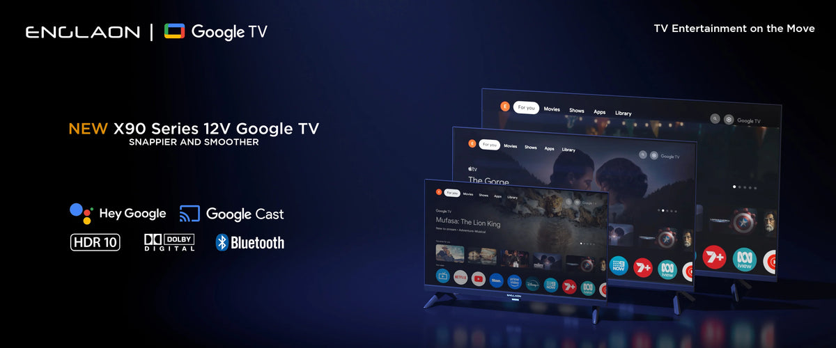 24โโ Full HD 12V Smart TV With Chromecast, Bluetooth & Google TV