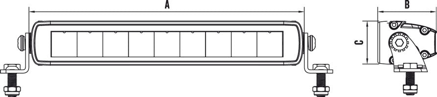 STEALTH S40 SERIES LIGHT BARS