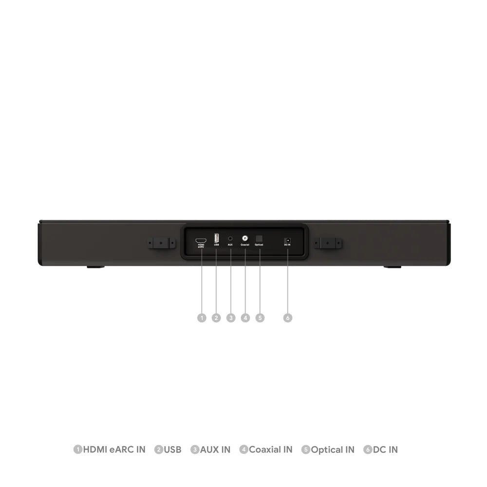 2.0CH DOLBY ATMOS SOUNDBAR WITH HDMI eARC AND BLUETOOTH