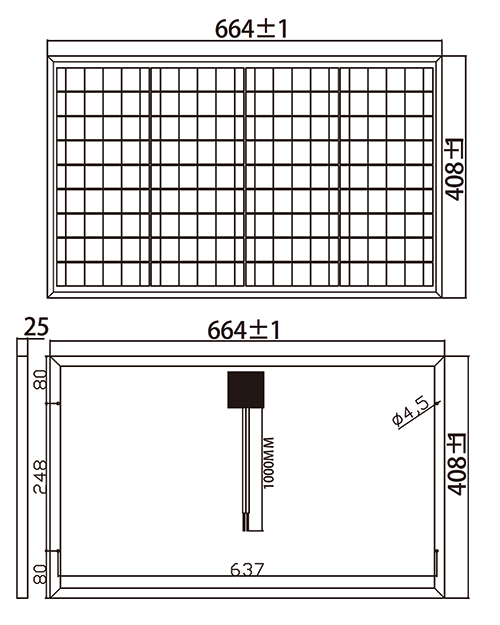 40W 12V MONOCRYSTALLINE SOLAR PANEL