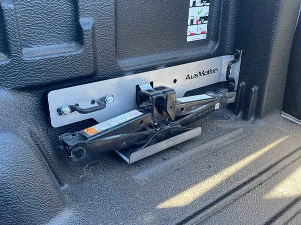 FORD RANGER (RA) PREMIUM AUDIO & RAPTOR BEHIND SEAT BATTERY MOUNT CUSTOM LITHIUM 100AH