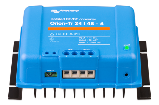 ORION-TR 24V TO 48V-6A (280W) ISOLATED DC-DC CONVERTER