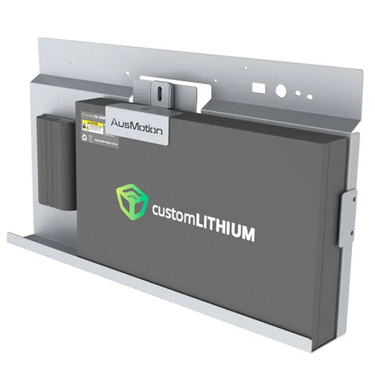 BATTERY MOUNT โ HILUX (GEN 8 / N80) SUIT CUSTOM LITHIUM 100AH ULTRA SLIM BATTERY