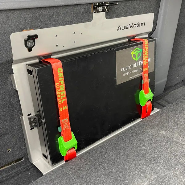 FORD RANGER (PXI, PXII, PXIII)/MAZDA (BT50) UNIVERSAL BEHIND SEAT BATTERY MOUNT