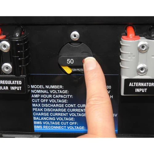 Platinum Lithium Battery Hub 120AH PROJECTA + Bluetooth