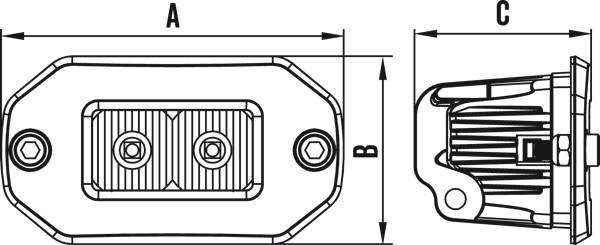 1120 SERIES 20W LED WORK LIGHTS