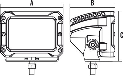30 SERIES 30W LED FLOOD BEAM WORK LIGHT