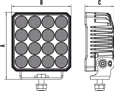 41 SERIES 94W LED FLOOD BEAM WORK LIGHT